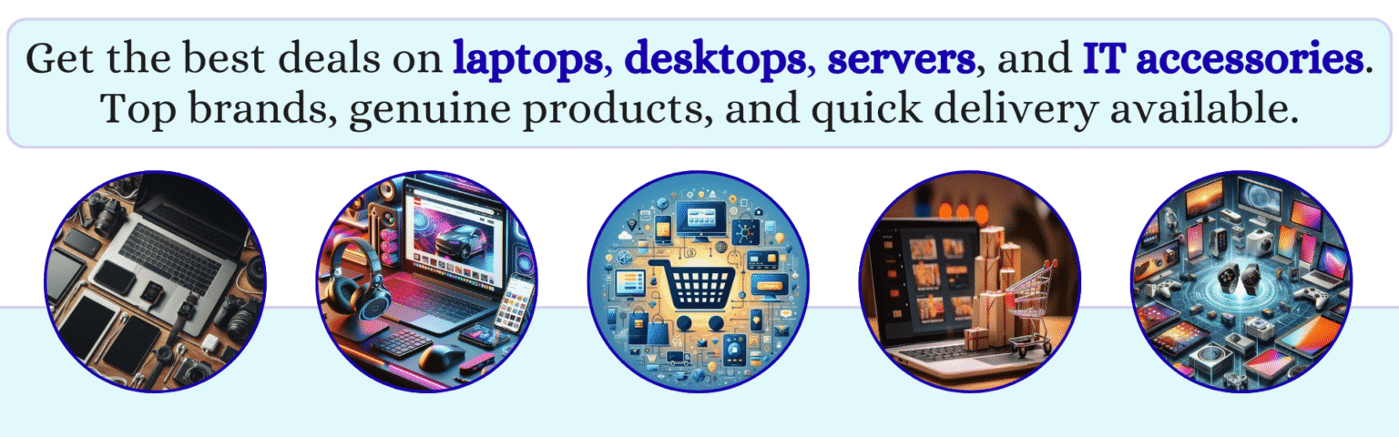 best deals on laptops, desktops, servers, and IT accessories